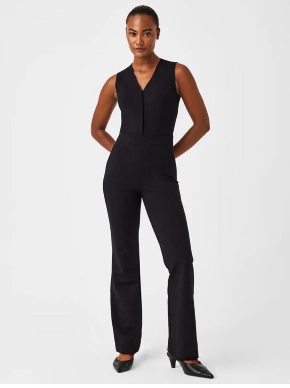 Spanx The Perfect Jumpsuit in
Black Size XS